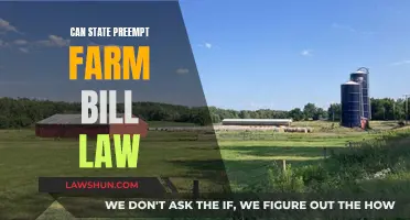 State Preemption of Farm Bill Law: Who Wins?