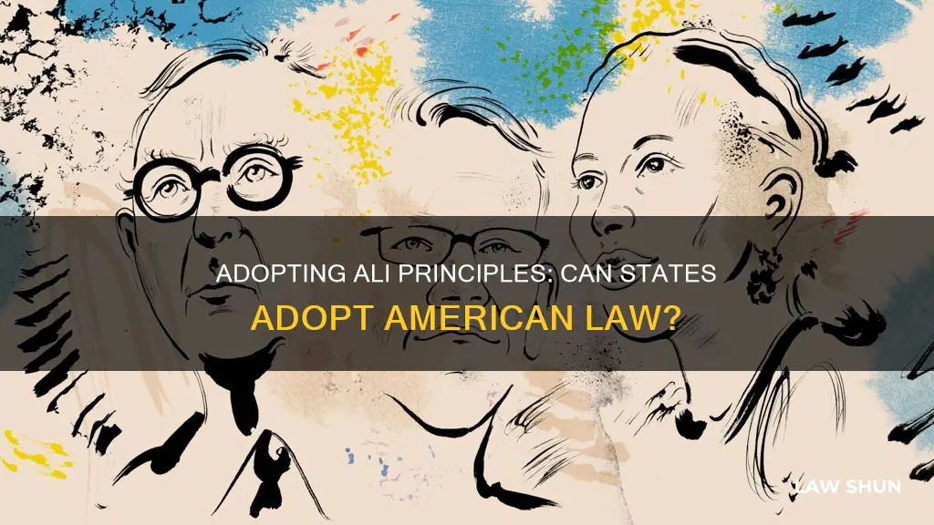 can states adopt american law institute principles