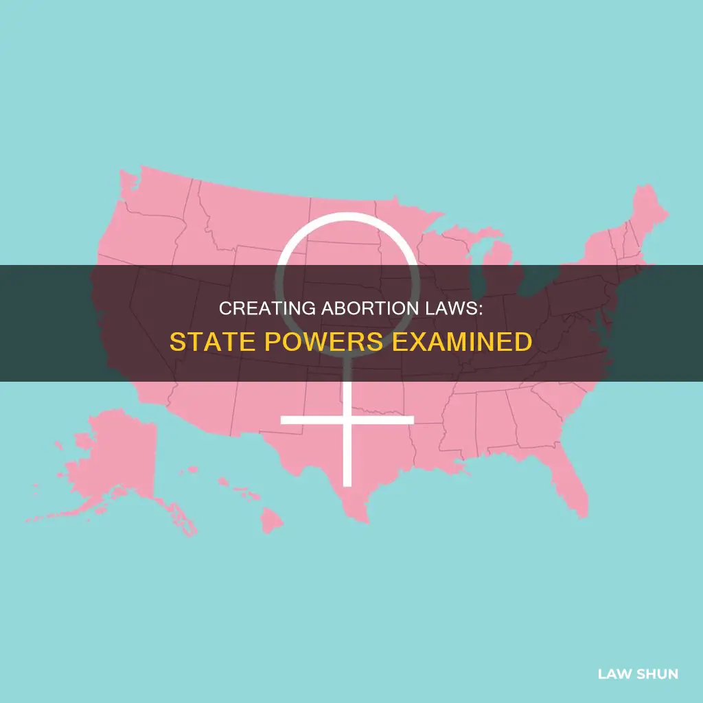 can states create their own laws on abortion