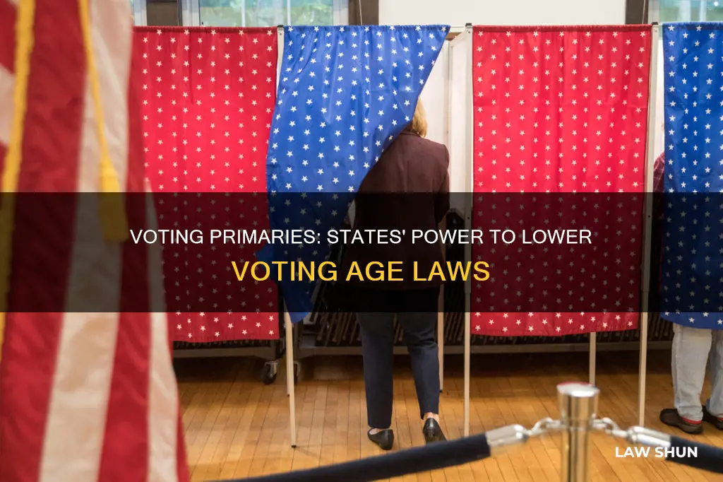can states lower voting laws for primaries