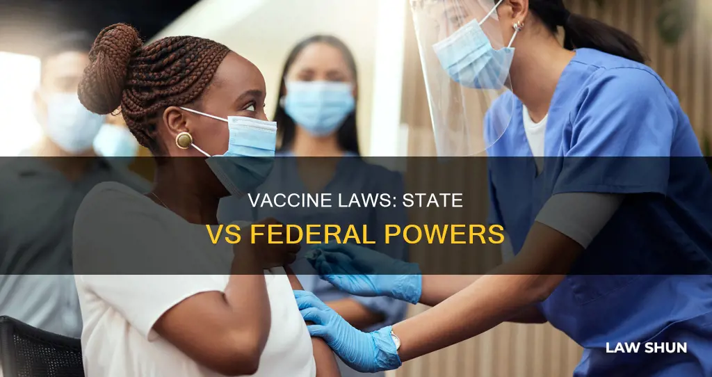 can staye vaccine law supercede federal law