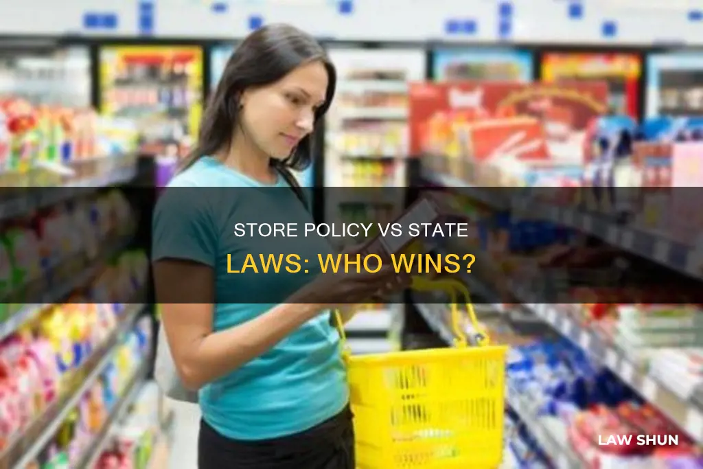 can store policy trump state laws