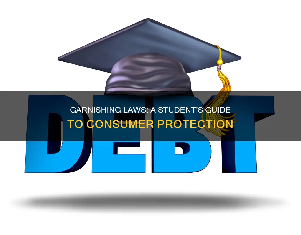 can student garnishing laws to protect consumer
