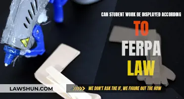 Student Work Display: FERPA Law Compliance?