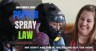 Pepper Spray Laws: Student Safety and Legality
