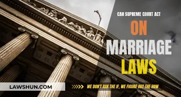 Supreme Court's Role in Shaping Marriage Laws