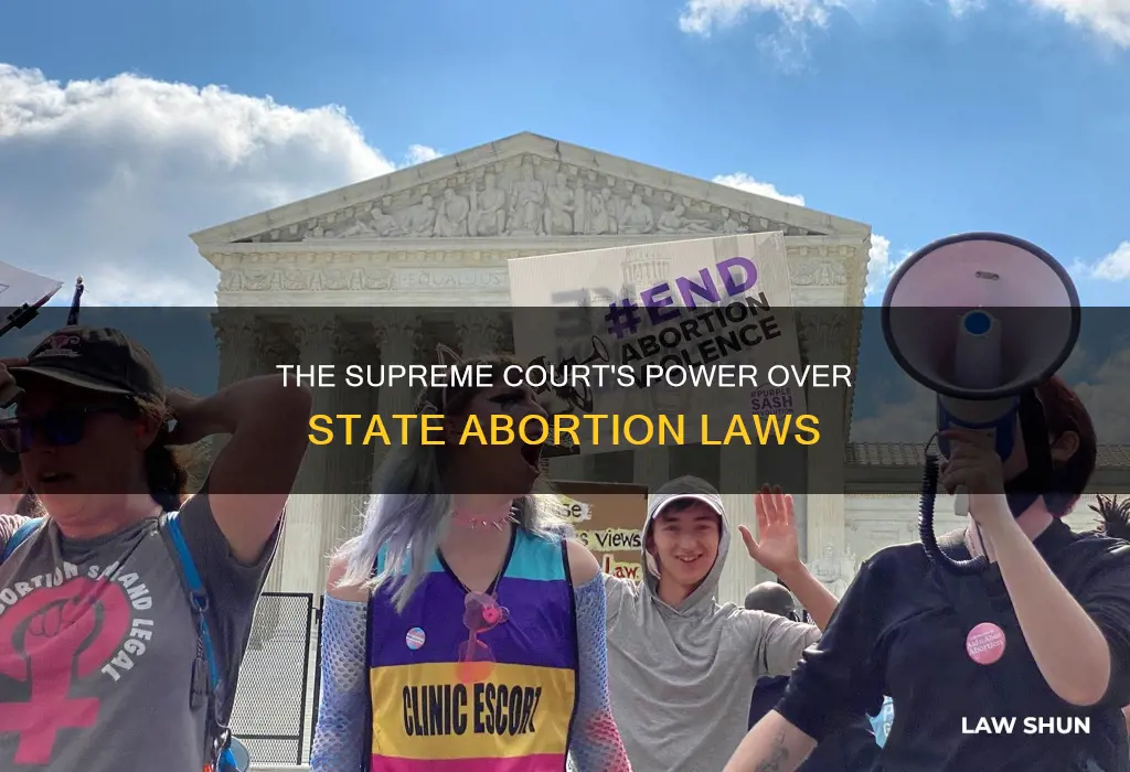 can supreme court overturn abortion state laws
