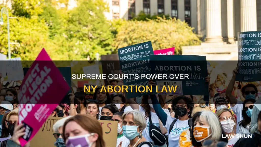 can supreme court overurn ny abortion law