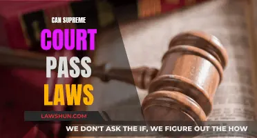 The Supreme Court: Law Interpreters, Not Lawmakers