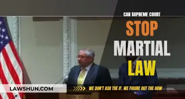Martial Law: Can the Supreme Court Intervene?