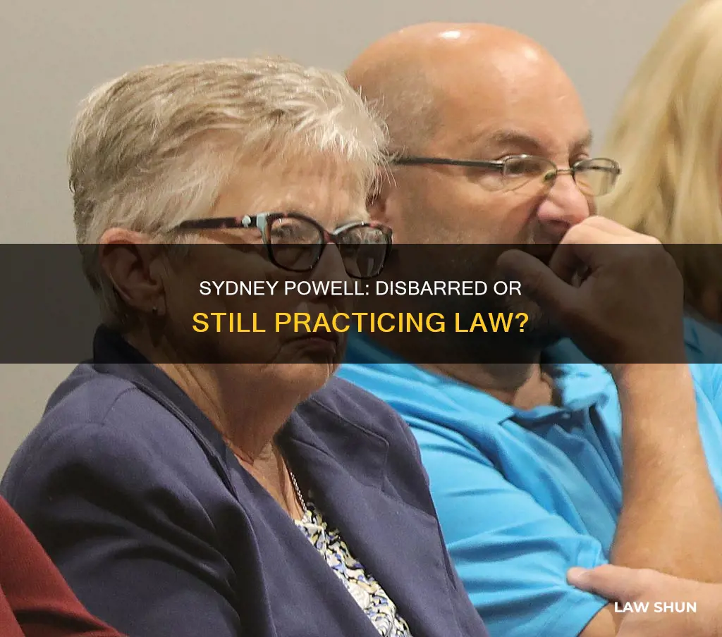 can sydney powell practice law