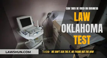 Tabs in Exams: Business Law Test in Oklahoma