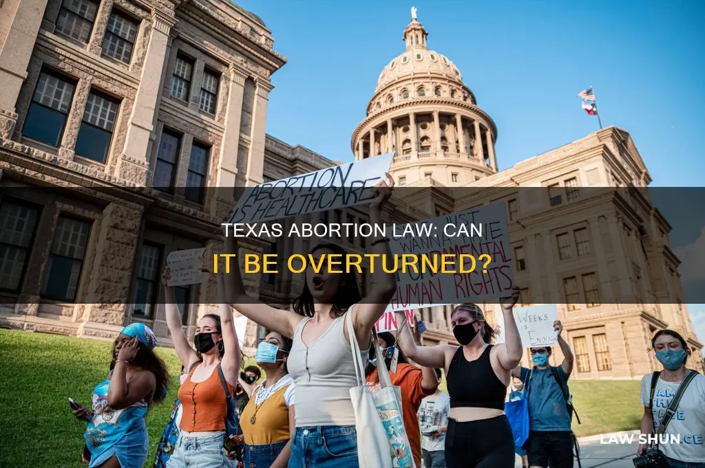 can texas abortion law be overturned