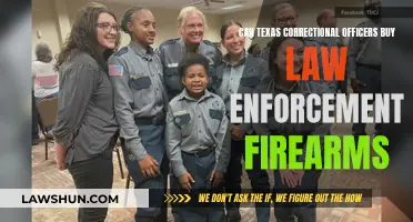 Texas Correctional Officers: Authorized to Buy Law Enforcement Firearms?