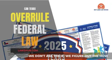 Texas vs Federal Law: Who Has the Final Say?