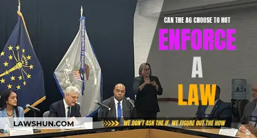 The AG's Discretion: Choosing Not to Enforce Laws