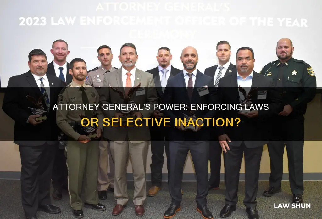can the attorney general refuse to enforce a law
