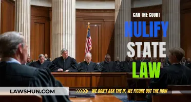 Court's Power: Nullifying State Law?
