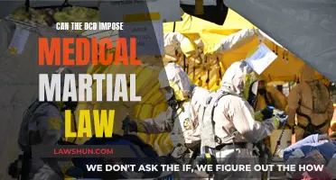 DCD's Medical Martial Law: Is It Possible?