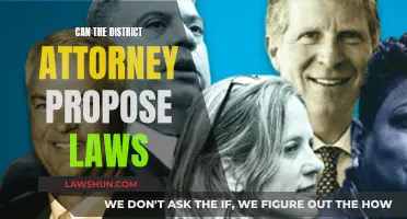 District Attorney's Legislative Power: Proposal Limits