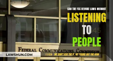 FCC's Power: Revoke Laws Without Public Hearing?