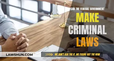 The Federal Government's Criminal Law Powers Explored