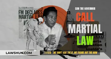 Martial Law: Can Governors Impose It?