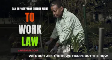 Governors' Powers: Changing Right to Work Laws