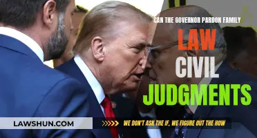 The Governor's Pardon Power: Can It Overturn Family Law Civil Judgments?