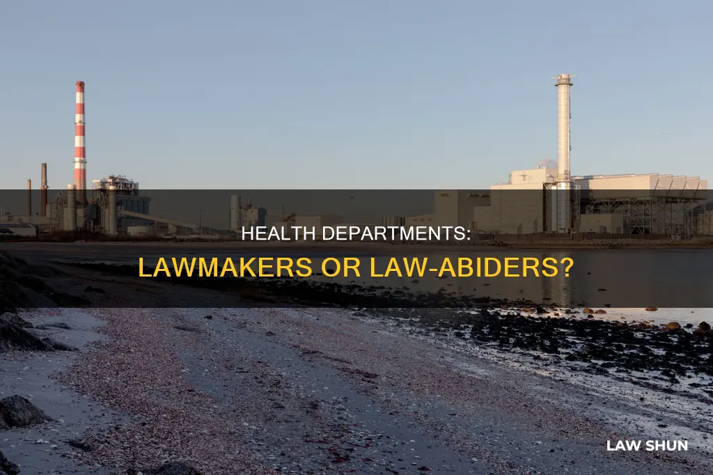 can the health department make laws