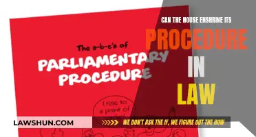 The House's Procedure: Law or Liberty?