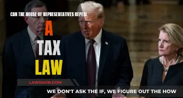 How House of Representatives Can Repeal Tax Laws?
