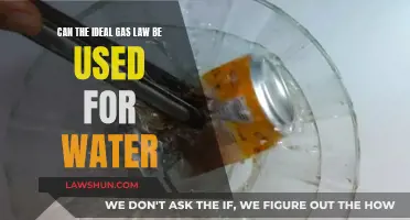 Ideal Gas Law: Water's Applicability Explored