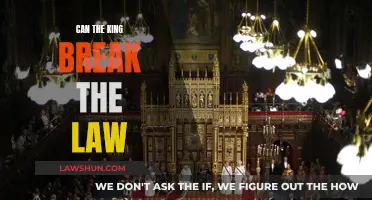 The King's Power: Breaking Laws?