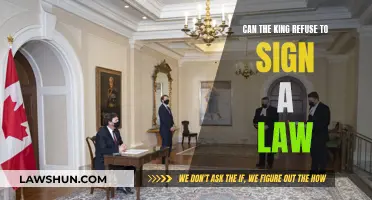 The Monarch's Power: Refusing to Sign a Law