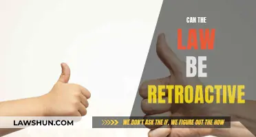 Retroactive Law: Is It Legal or Ethical?