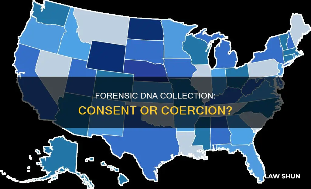 can the law legally take your dna against your will