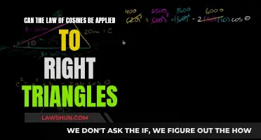 The Law of Cosines: Right Triangles Explored