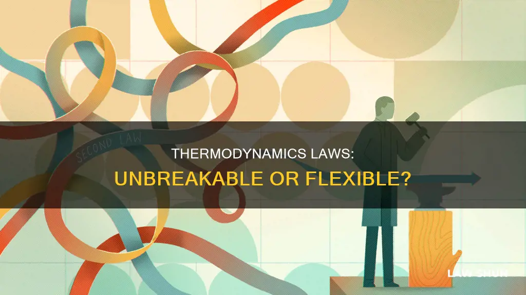 can the laws of thermodynamics be broken