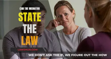 Mediator's Legal Knowledge: Can They State The Law?
