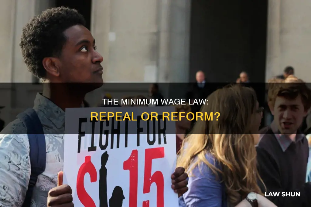 can the minimimum wage law be repealed