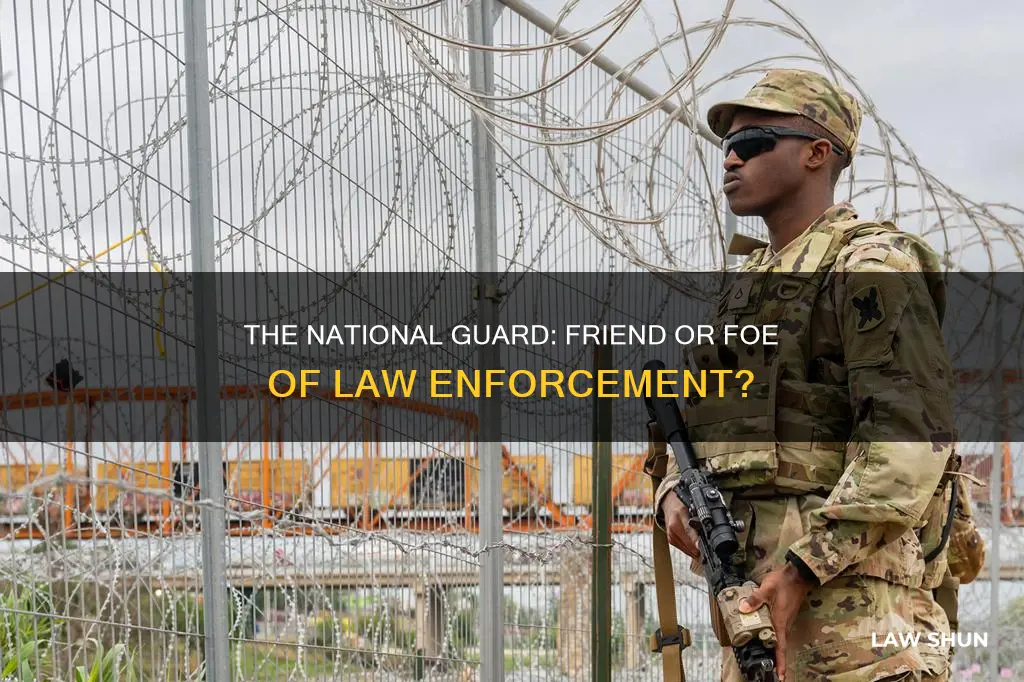 can the national guard be used as law enforcement