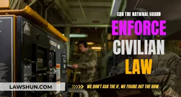 Who Can Enforce Civilian Law? The National Guard's Role