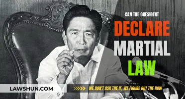 Martial Law: Can the President Take This Step?