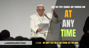 The Pope's Power: Changing Church Laws
