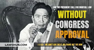 Martial Law: Can the President Act Alone?