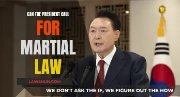 Martial Law: Can the President Make This Call?