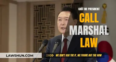 Martial Law: Can the President Declare It?