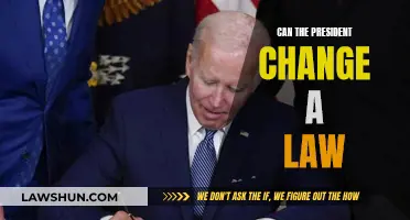 The President's Power: Can They Change Laws?