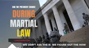 Martial Law: Can the President be Replaced?